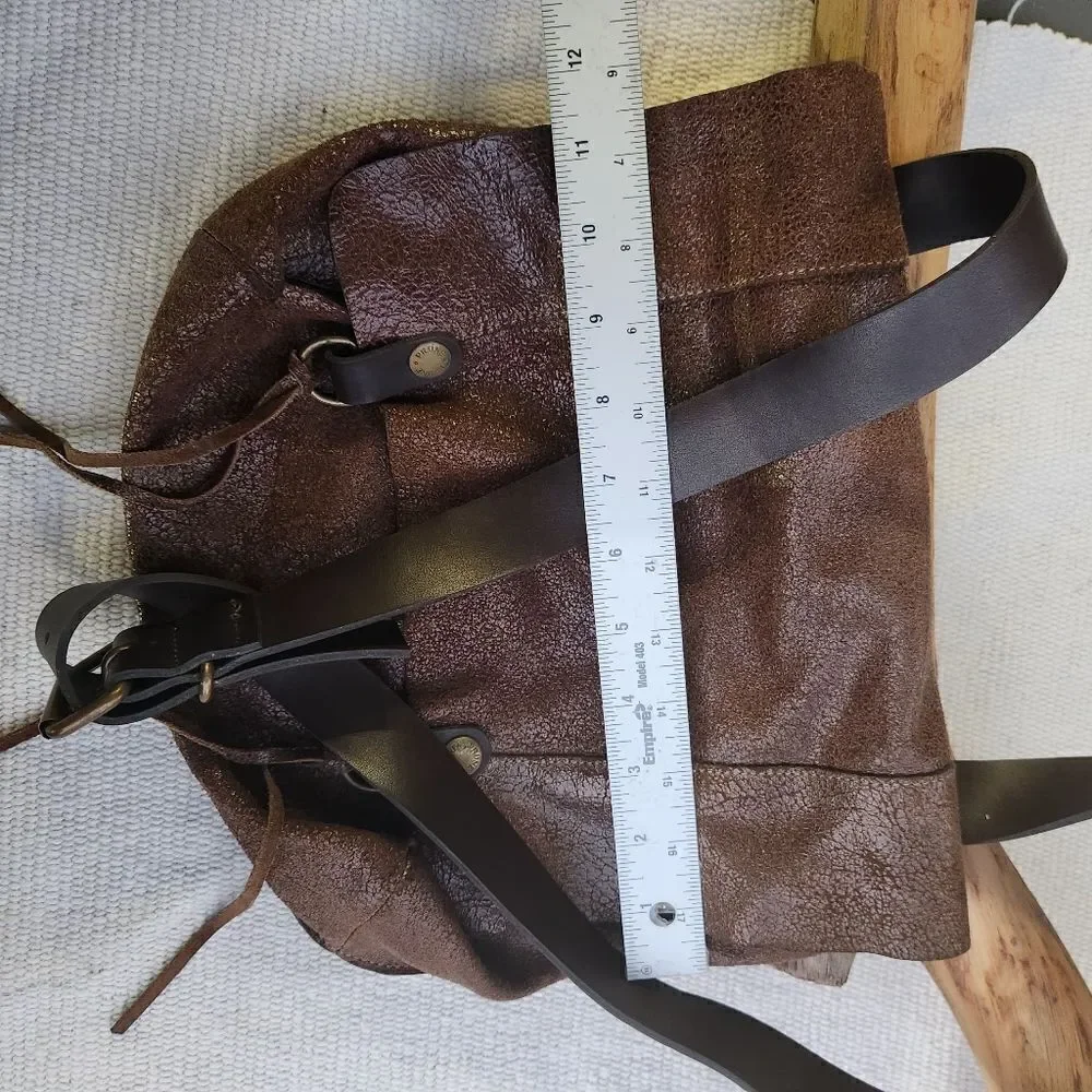 Prune real leather